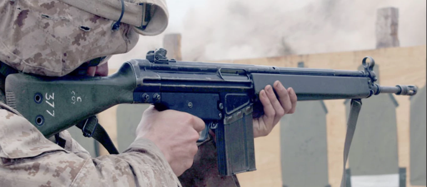 Λέσβος: Εντοπίστηκε στρατιωτικό όπλο G3 μέσα σε... σακούλα - Δεν ανήκει σε στρατόπεδο της Μυτιλήνης